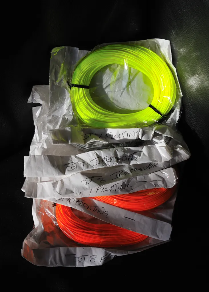 Inexpensive lines - Sometimes you can find bargain bin offers on cheap fly lines, which can be a good way of buying the normally very expensive lines