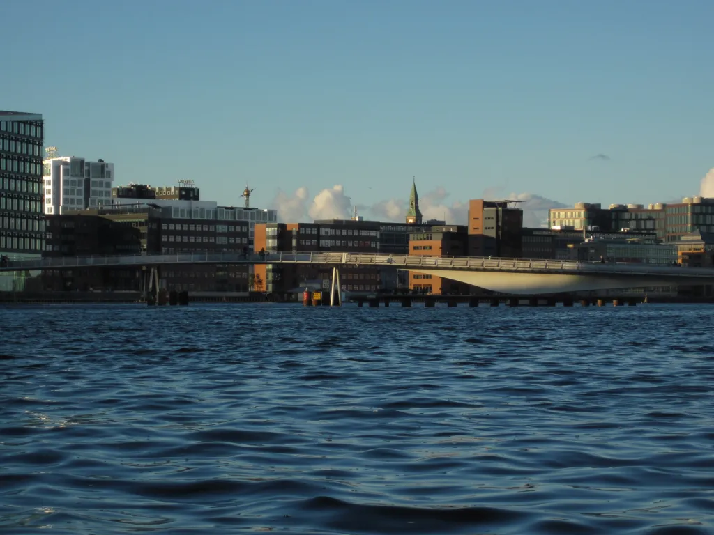 Cut through by water - The main harbor run cuts through Copenhagen from north to south and can be seen from many places in town. Fishing is generally allowed in the more desolate places