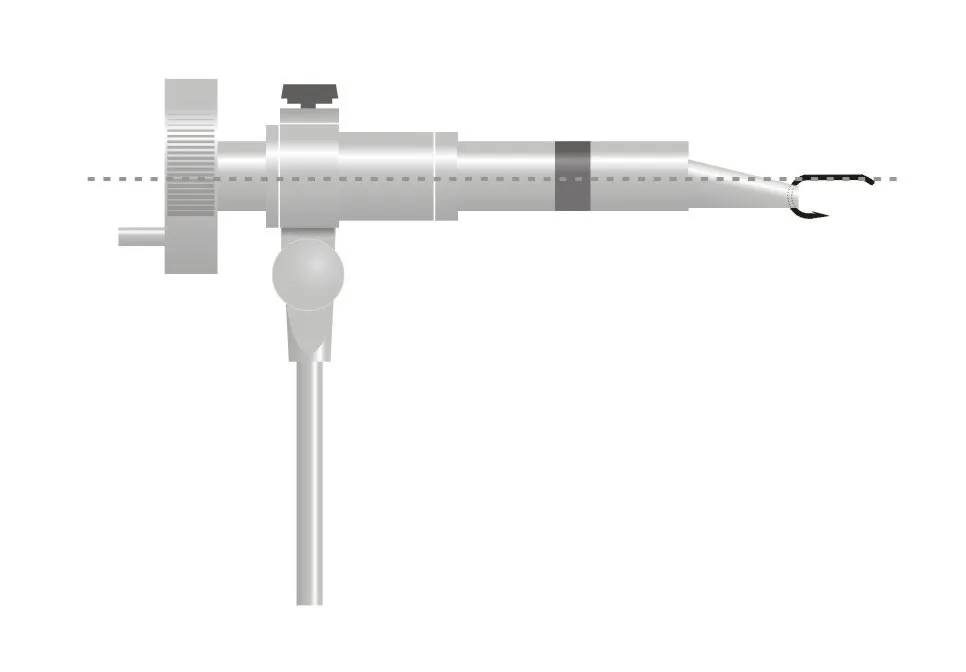 Pamola lathe - The discontinued Pamola vice takes rotation a bit further, but has some limitations regarding access behind the hook.