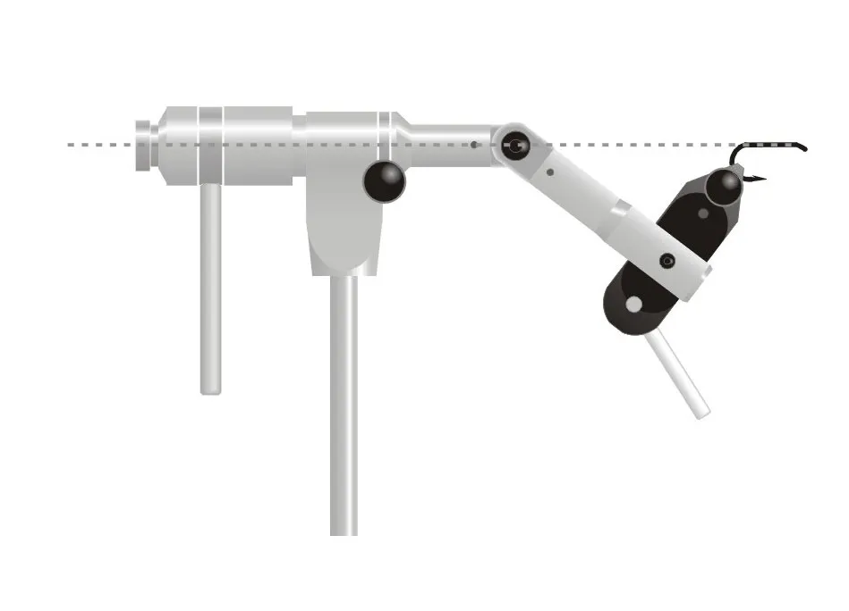 Renzetti - The Renzetti vices rotate in the hook\'s axis, but some models only in one direction.