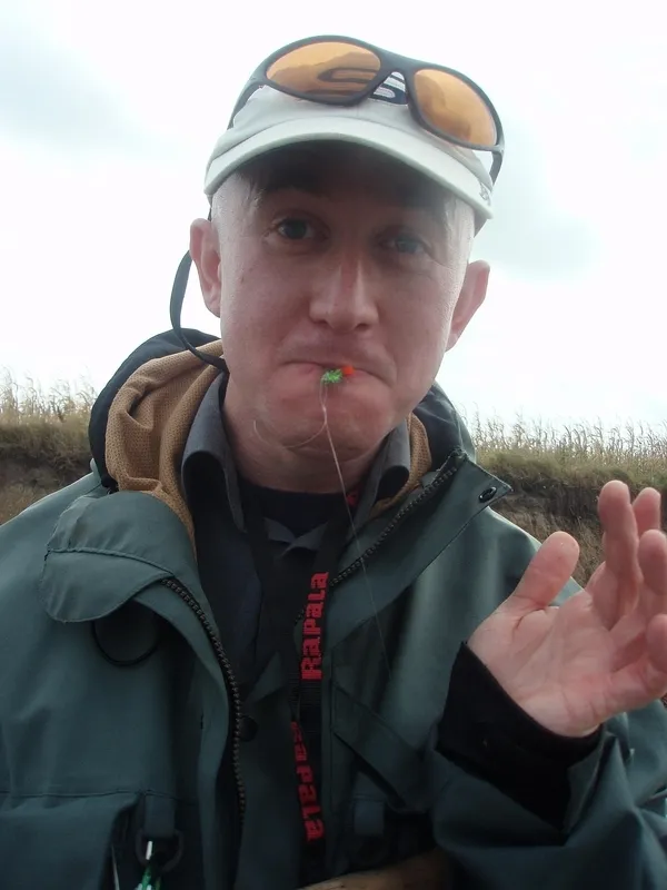 Green Terror - English Steve Wade shows that <a href="/patterns/kais-green-terror/">Kai's Green Terror</a> can catch almost everything
