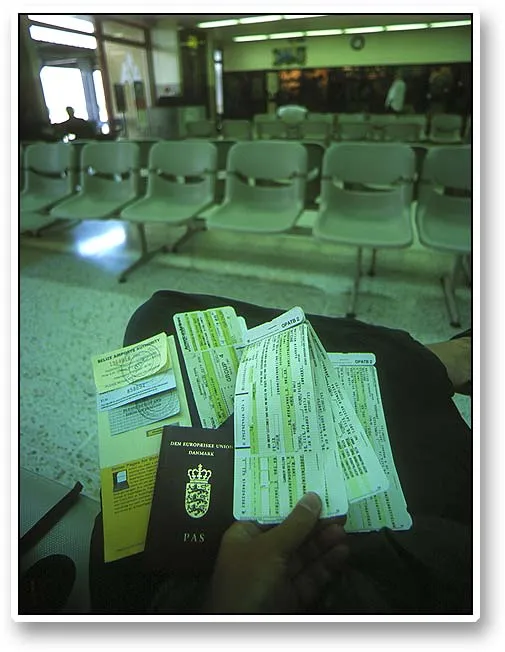Paperwork - Want to get rich? Invest in a paper mill and a stapler factory! The amounts of small pieces of paper and the number of staples accumulated on tickets and in your passport is amazing. Dozens of people are busy stapling and stamping and other dozens are equally busy tearing off the same small pieces of paper 30 minutes later after you have waited in yet another line. Bureaucracy and administration seems to be the main line of work in both the US and Central America.