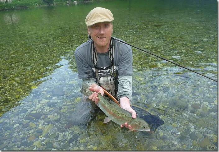 Rod, shoulder and rainbow -