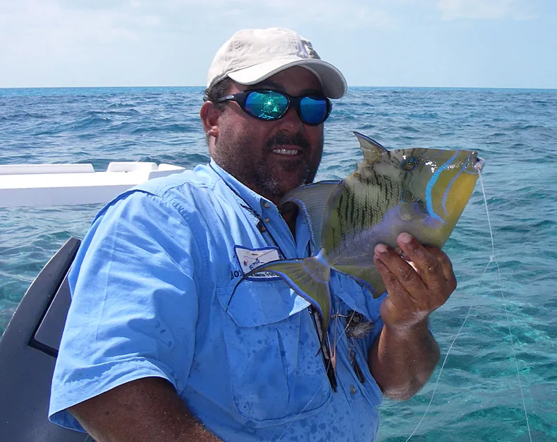 Reef fish - All kinds of strange and colorful fish can be caught on the reef