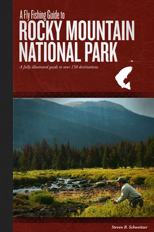 Book cover - A Fly Fishing Guide to Rocky Mountain National Park