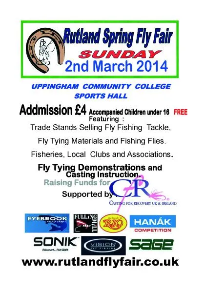 Rutland spring fly fair -