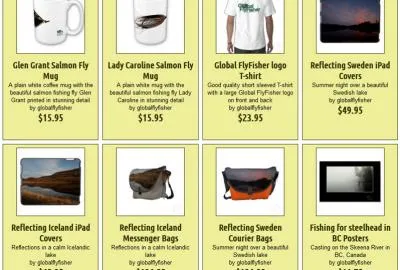 Our new shop - The first few items in our new merchandise shop
