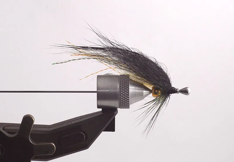 One Bead - Inspired by Swedish Ulf Sill's bead tube flies with one bead behind the wing for weight.
