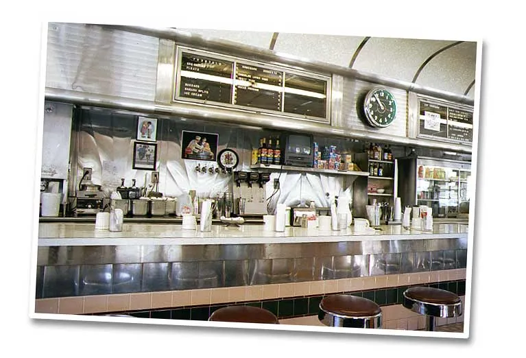 Diner - What a place to have a burger for breakfast! A true American diner in Truckee.