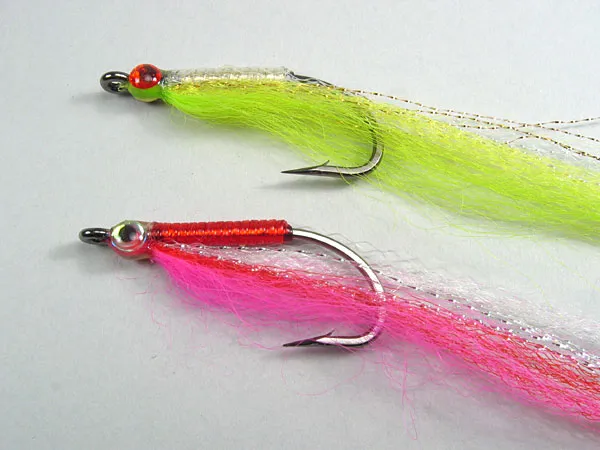 Prince of Pike - The business end of two Prince of Pike flies.