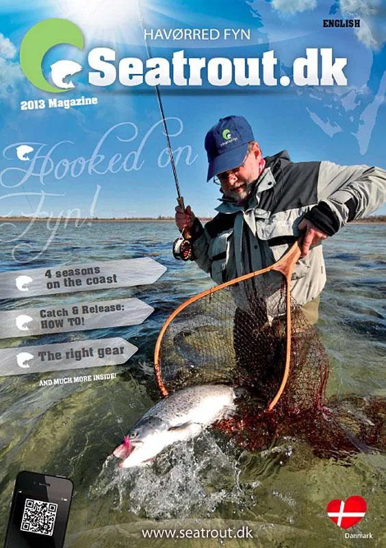 Free magazine - Setrout.dk on fishing the coast of Danish island Fyn
